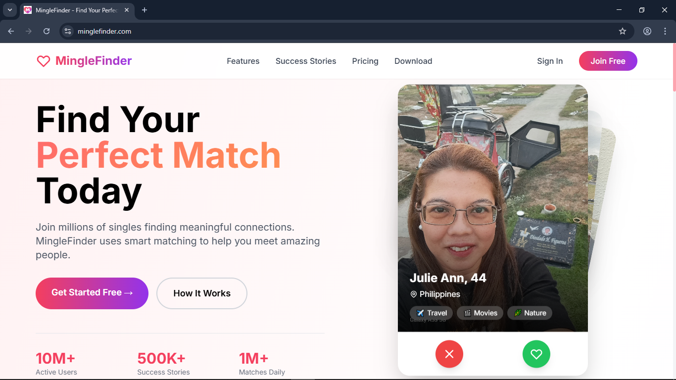 Mingle Finder